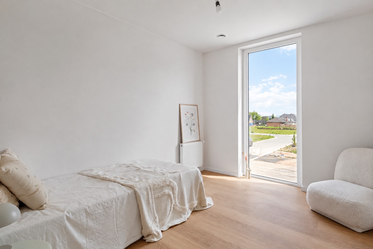 Slaapkamer raam tot grond